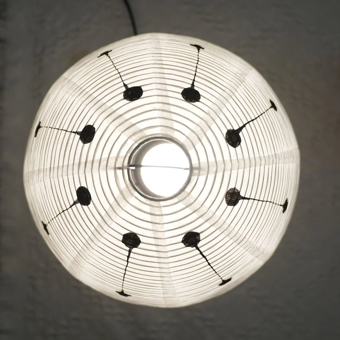 Washi Paper Table Lamp — Soft Ambient Light