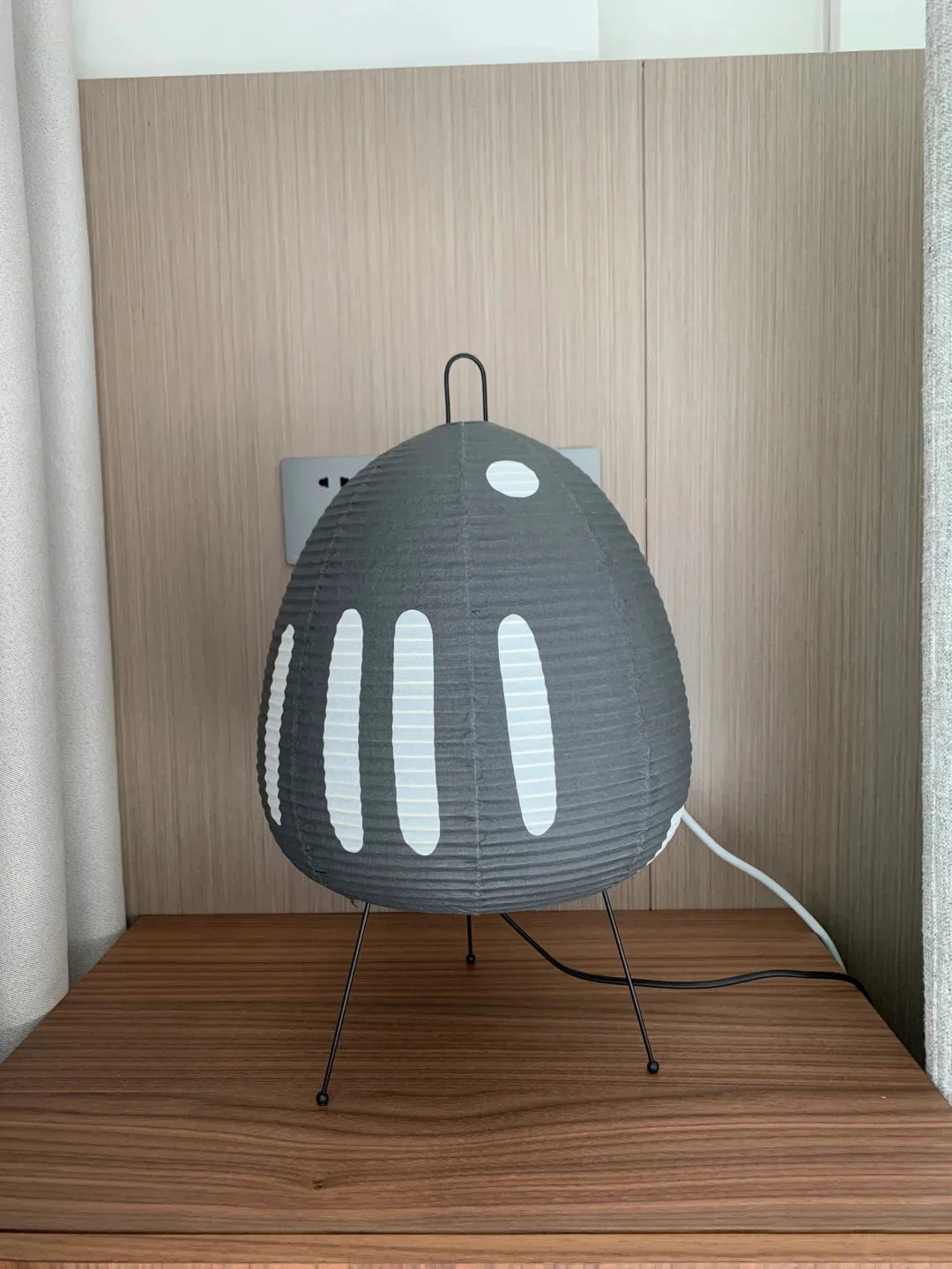Washi Paper Table Lamp — Soft Ambient Light