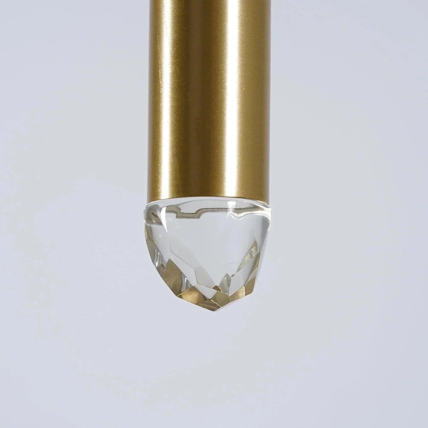 Brass Pendant Light — Modern Linear Glow - LumoTrot