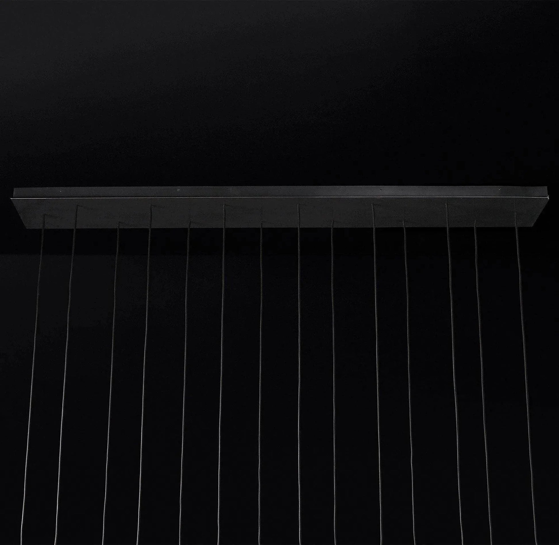 Brass Pendant Light — Modern Linear Glow - LumoTrot