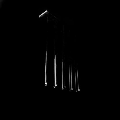 Brass Pendant Light — Modern Linear Glow