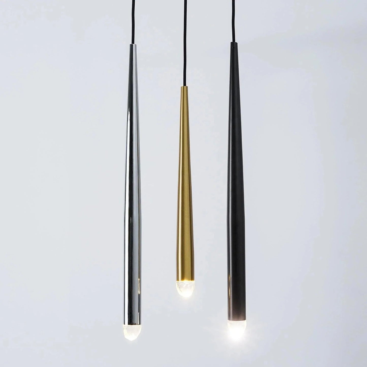 Brass Tube Chandelier — Modern Statement Piece - LumoTrot
