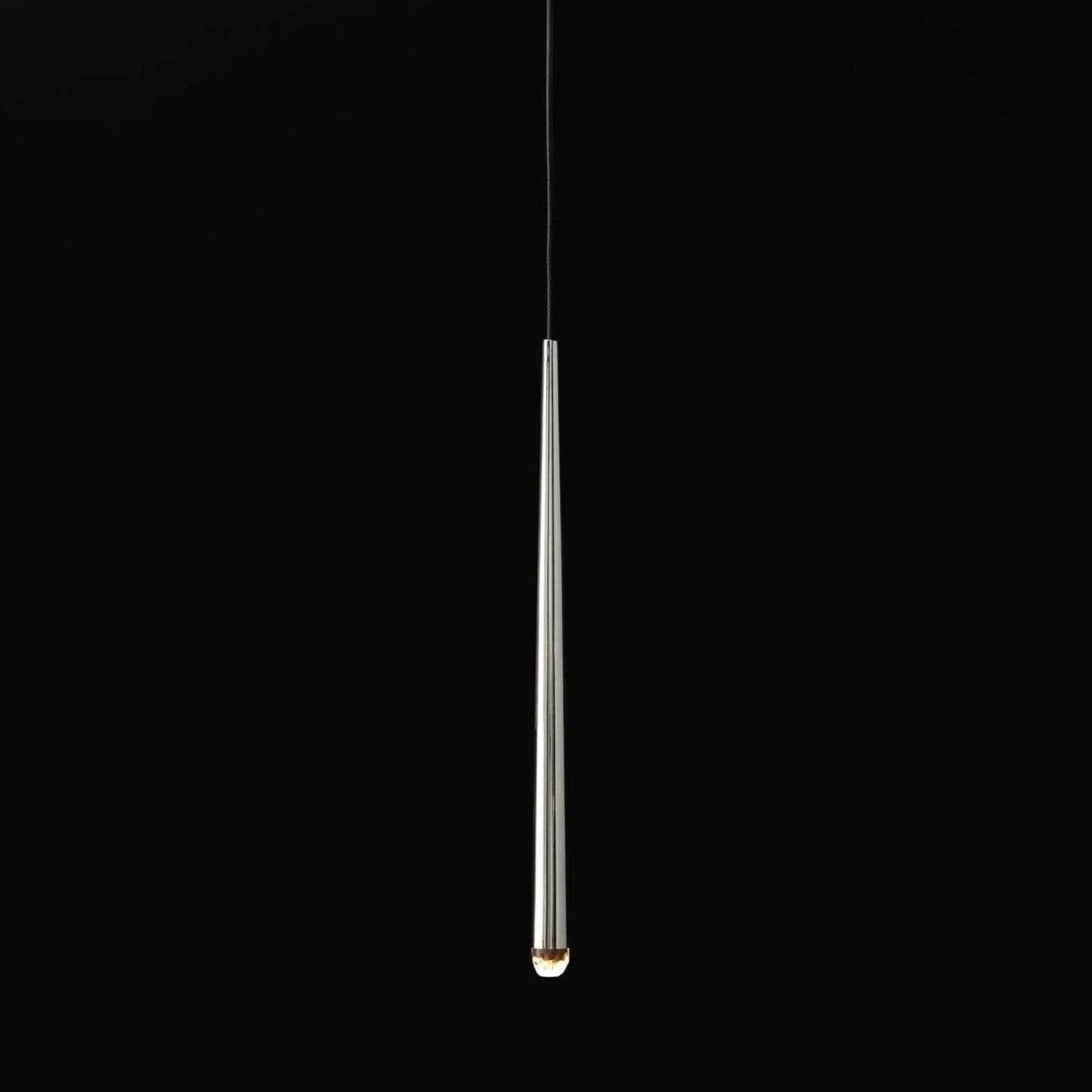 Brass Tube Chandelier — Modern Statement Piece