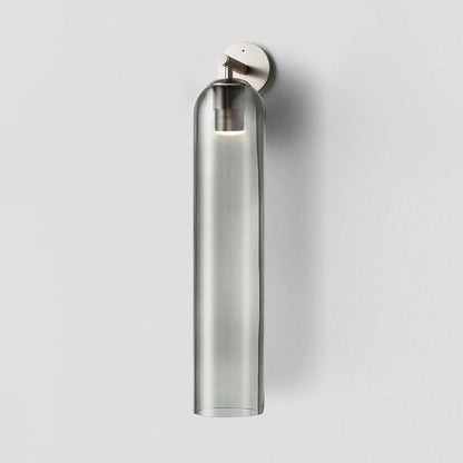 Brass Blown Glass Sconce — Modern Minimalist Accent