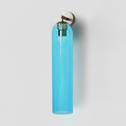 Brass Blown Glass Sconce — Modern Minimalist Accent