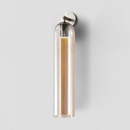 Brass Blown Glass Sconce — Modern Minimalist Accent