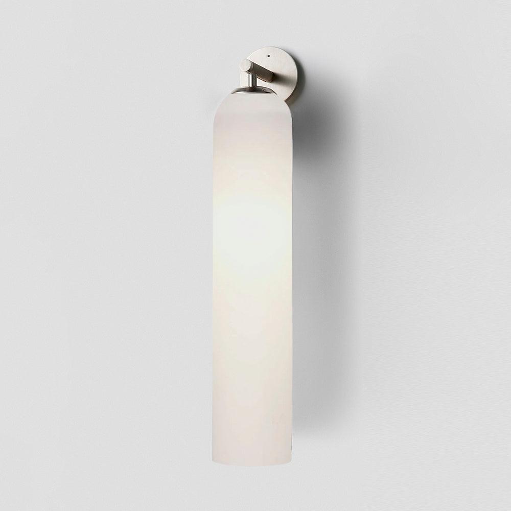 Brass Blown Glass Sconce — Modern Minimalist Accent