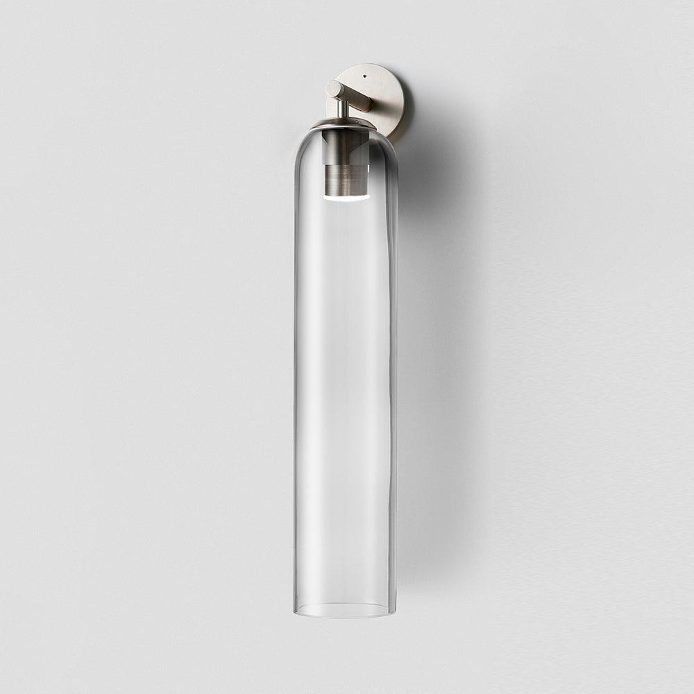 Brass Blown Glass Sconce — Modern Minimalist Accent
