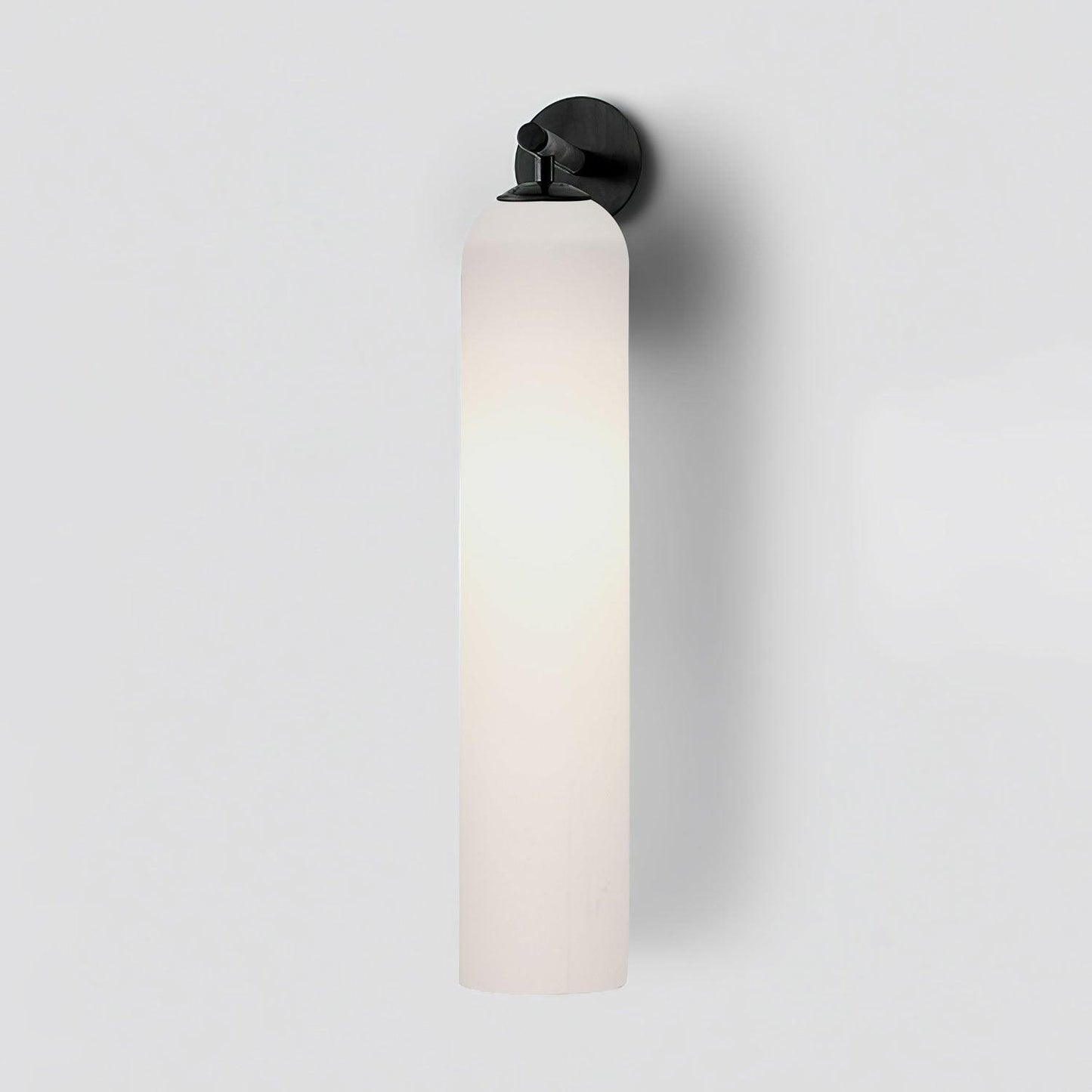 Brass Blown Glass Sconce — Modern Minimalist Accent