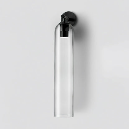 Brass Blown Glass Sconce — Modern Minimalist Accent