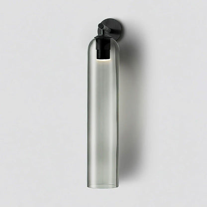 Brass Blown Glass Sconce — Modern Minimalist Accent