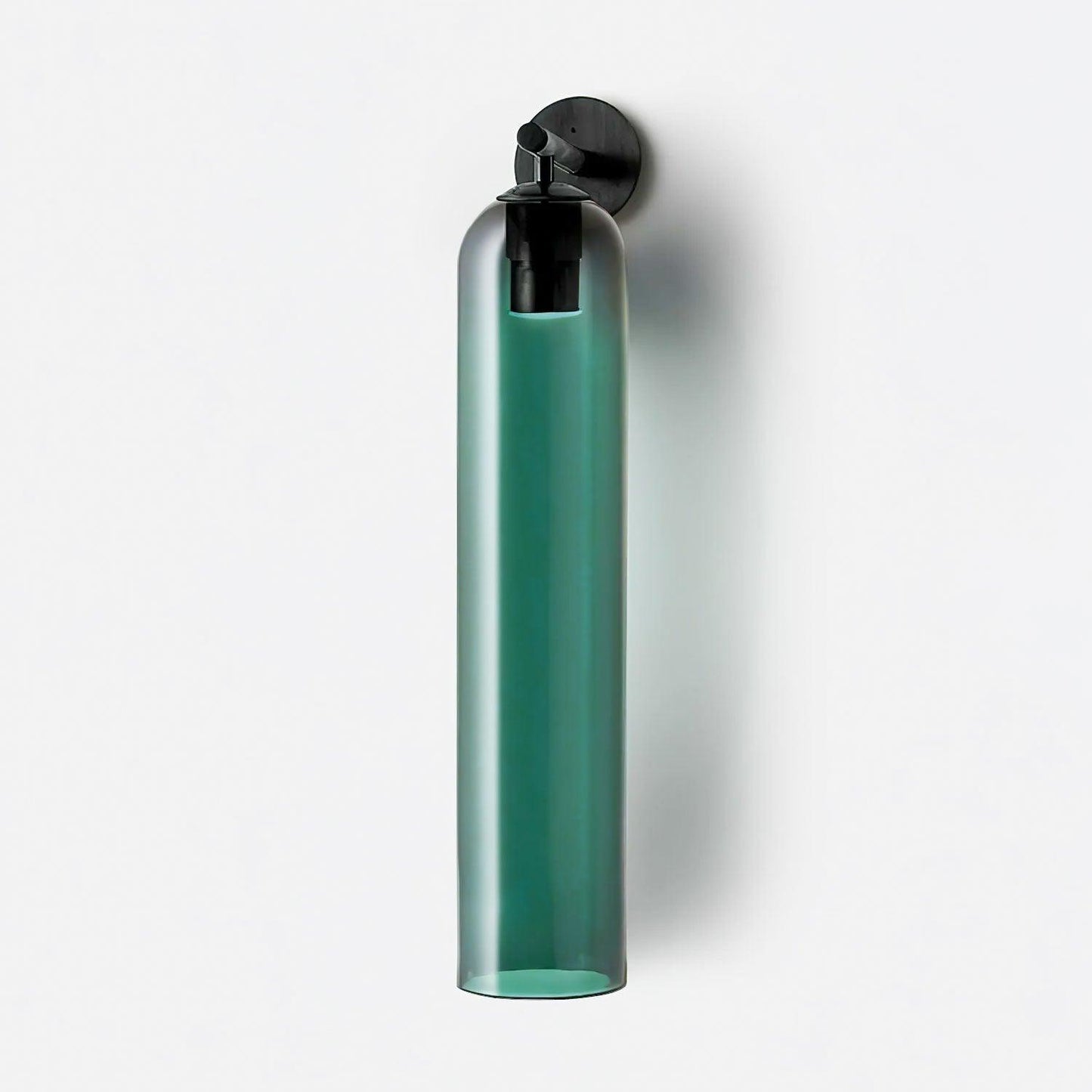 Brass Blown Glass Sconce — Modern Minimalist Accent