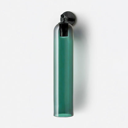 Brass Blown Glass Sconce — Modern Minimalist Accent