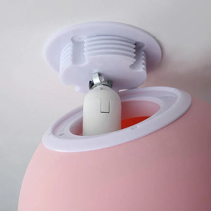 Polyester Astronaut Pendant Light — Whimsical Nursery Glow