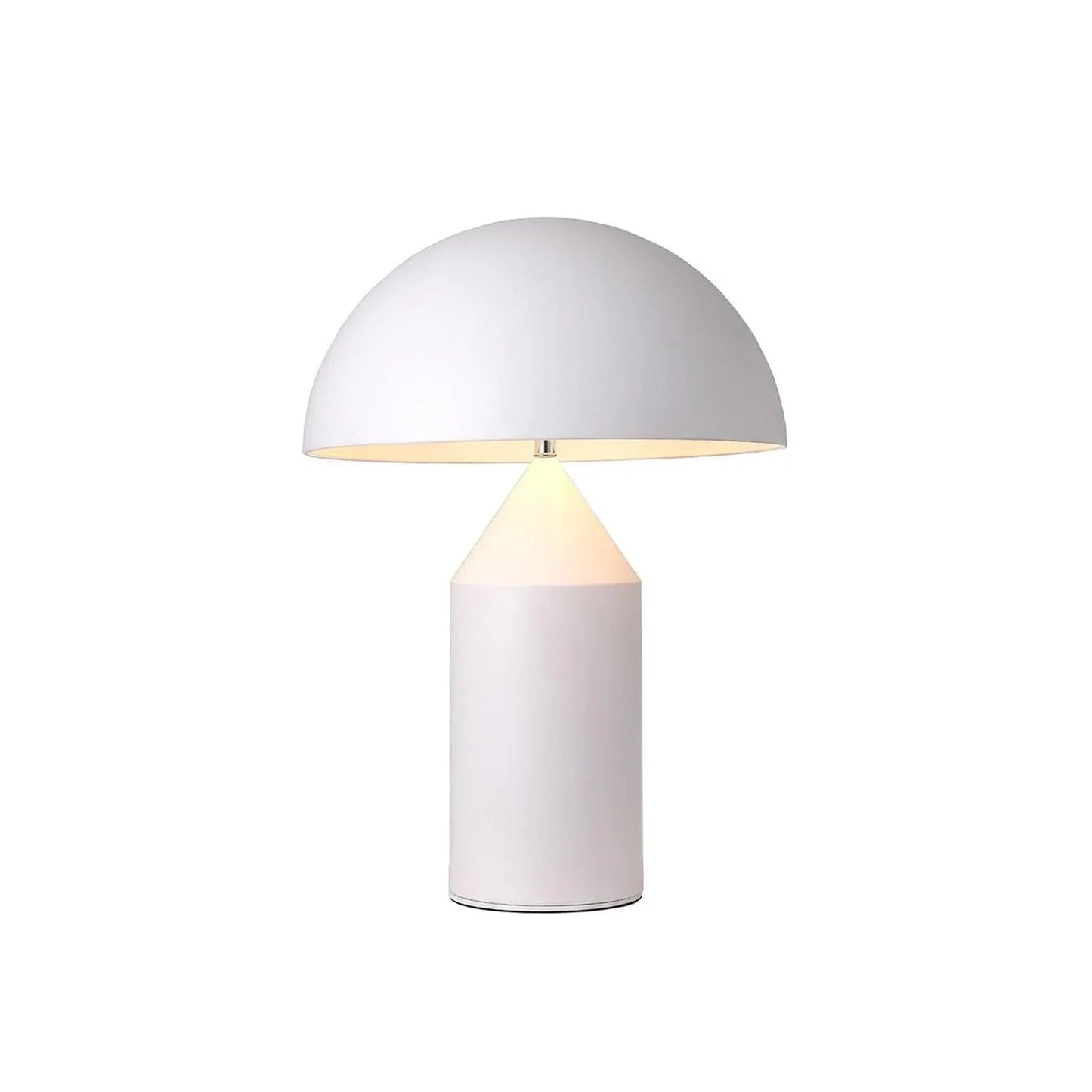 Brass Geometric Table Lamp — Modern Accent Glow - LumoTrot