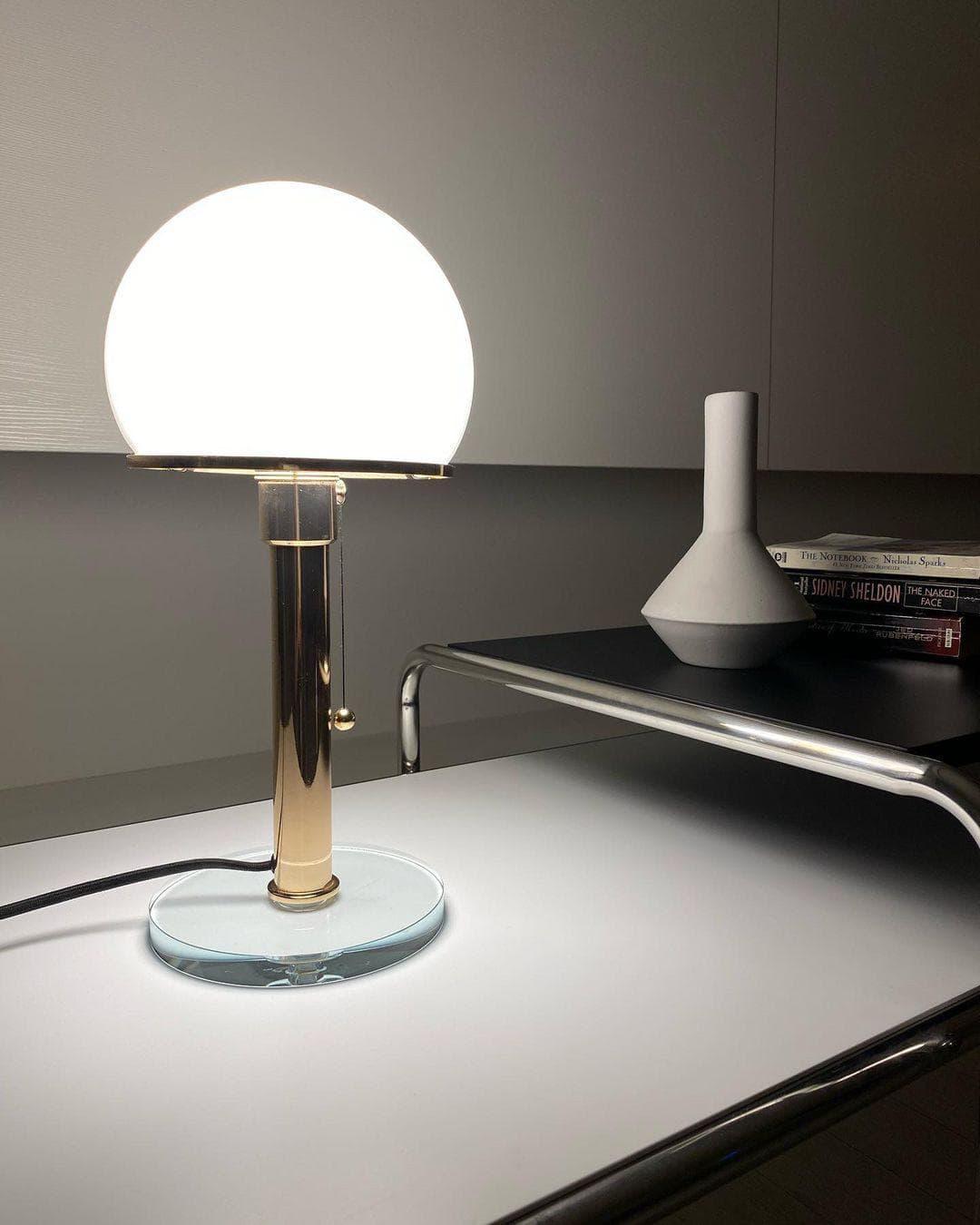 Glass Dome Table Lamp — Radiant Desk Light