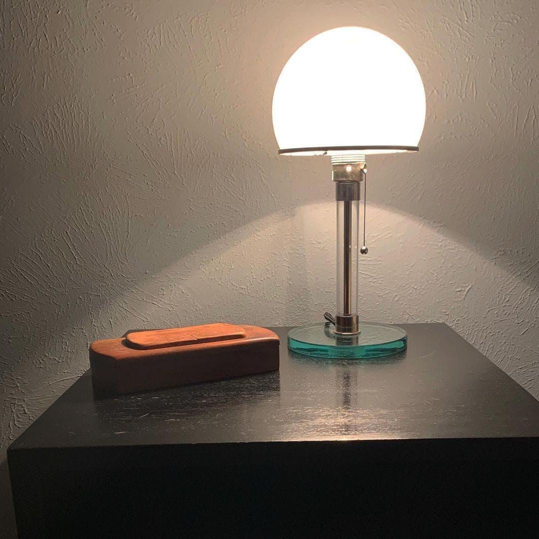 Glass Dome Table Lamp — Radiant Desk Light