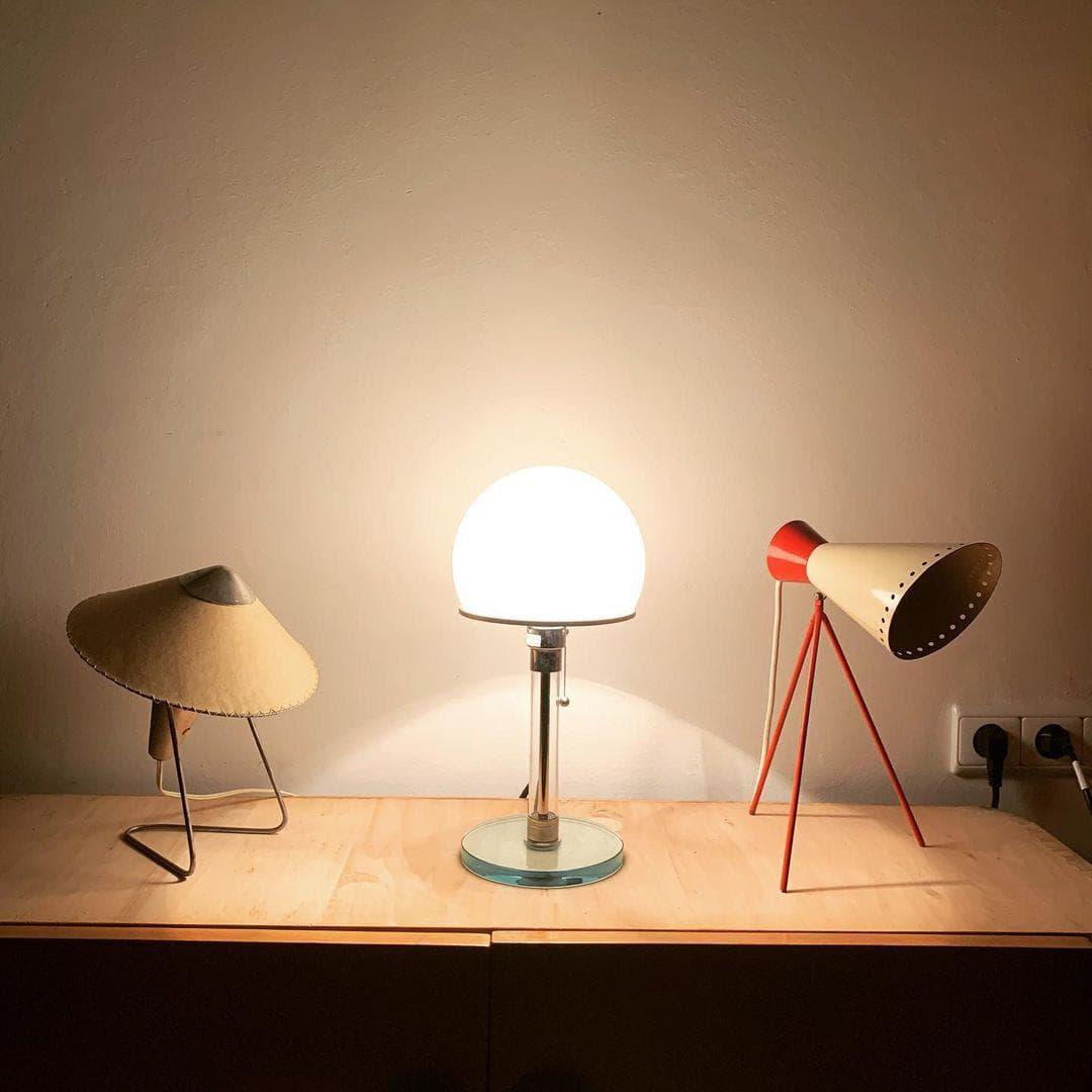 Glass Dome Table Lamp — Radiant Desk Light
