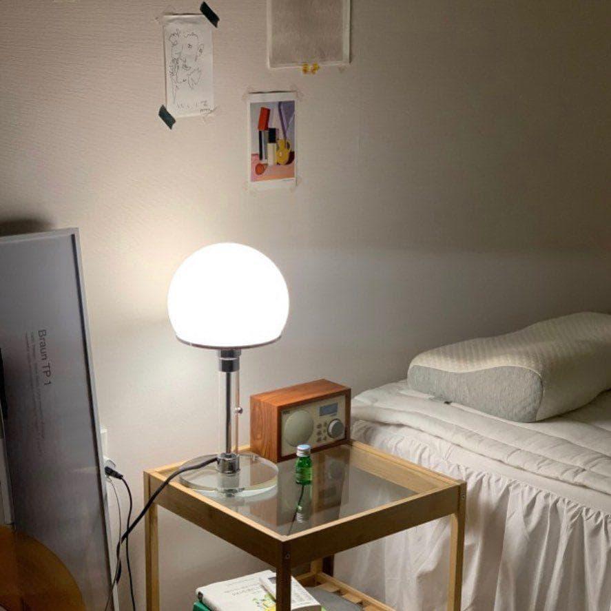 Glass Dome Table Lamp — Radiant Desk Light
