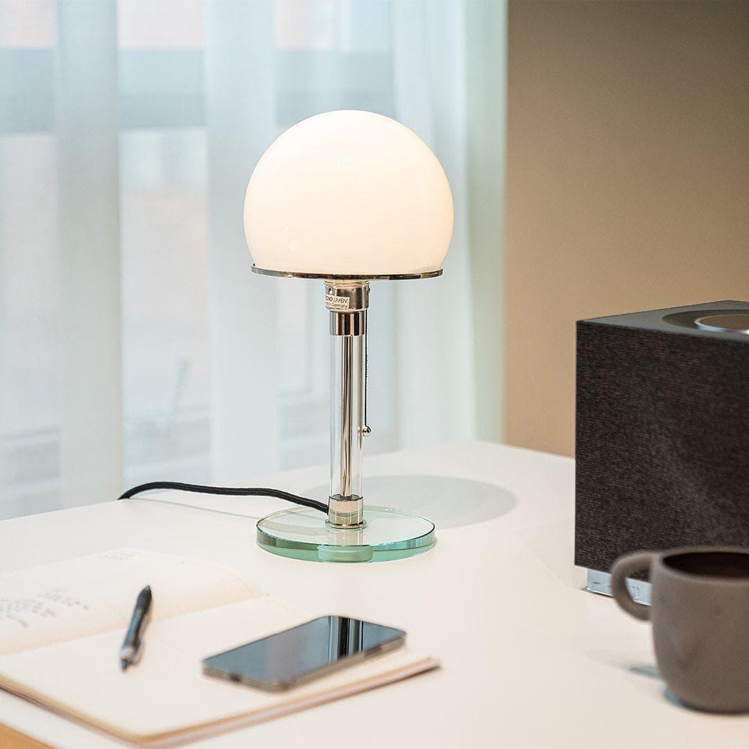 Glass Dome Table Lamp — Radiant Desk Light