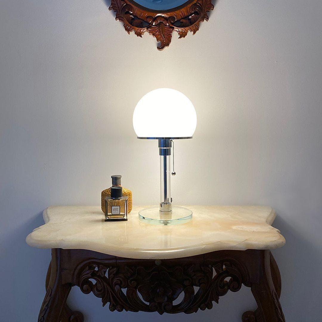 Glass Dome Table Lamp — Radiant Desk Light