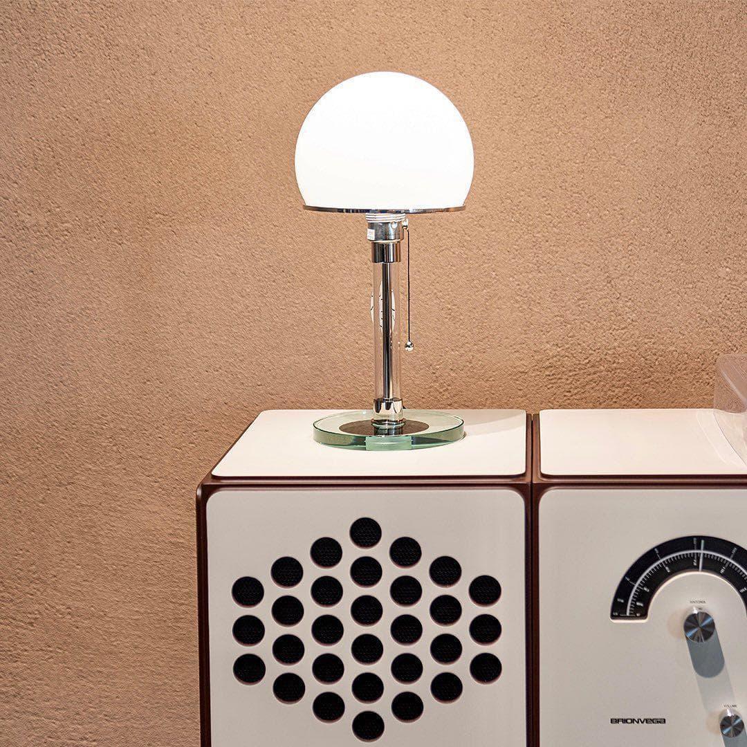 Glass Dome Table Lamp — Radiant Desk Light