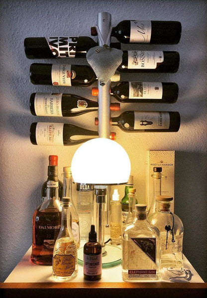 Glass Dome Table Lamp — Radiant Bedside Desk Light - LumoTrot