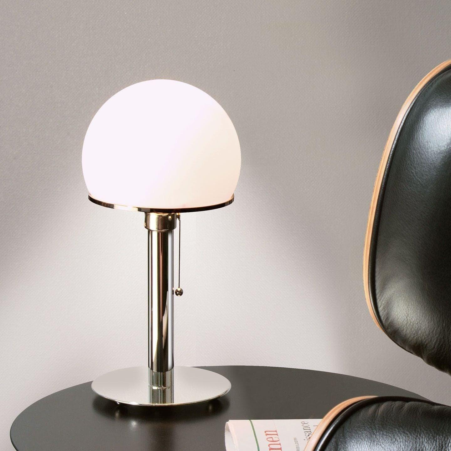 Glass Dome Table Lamp — Radiant Desk Light