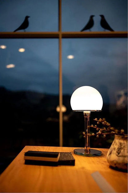 Glass Dome Table Lamp — Radiant Desk Light