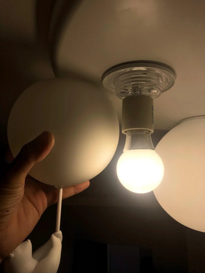 Acrylic Globe Ceiling Light — Whimsical Wonderland Glow