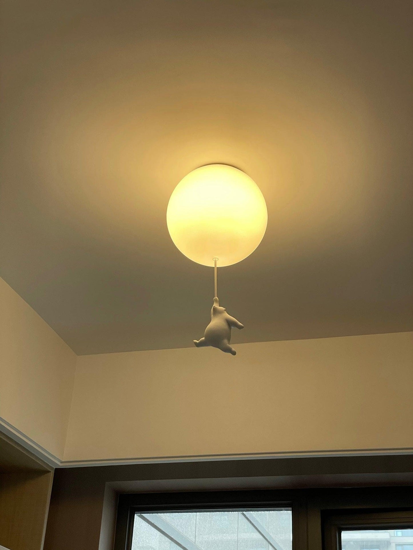 Acrylic Globe Ceiling Light — Whimsical Wonderland Glow