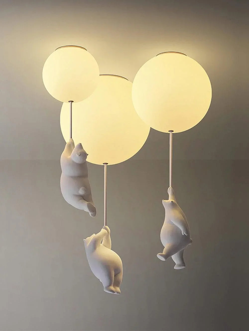 Acrylic Globe Ceiling Light — Whimsical Wonderland Glow