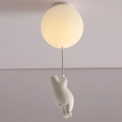 Acrylic Globe Ceiling Light — Whimsical Wonderland Glow
