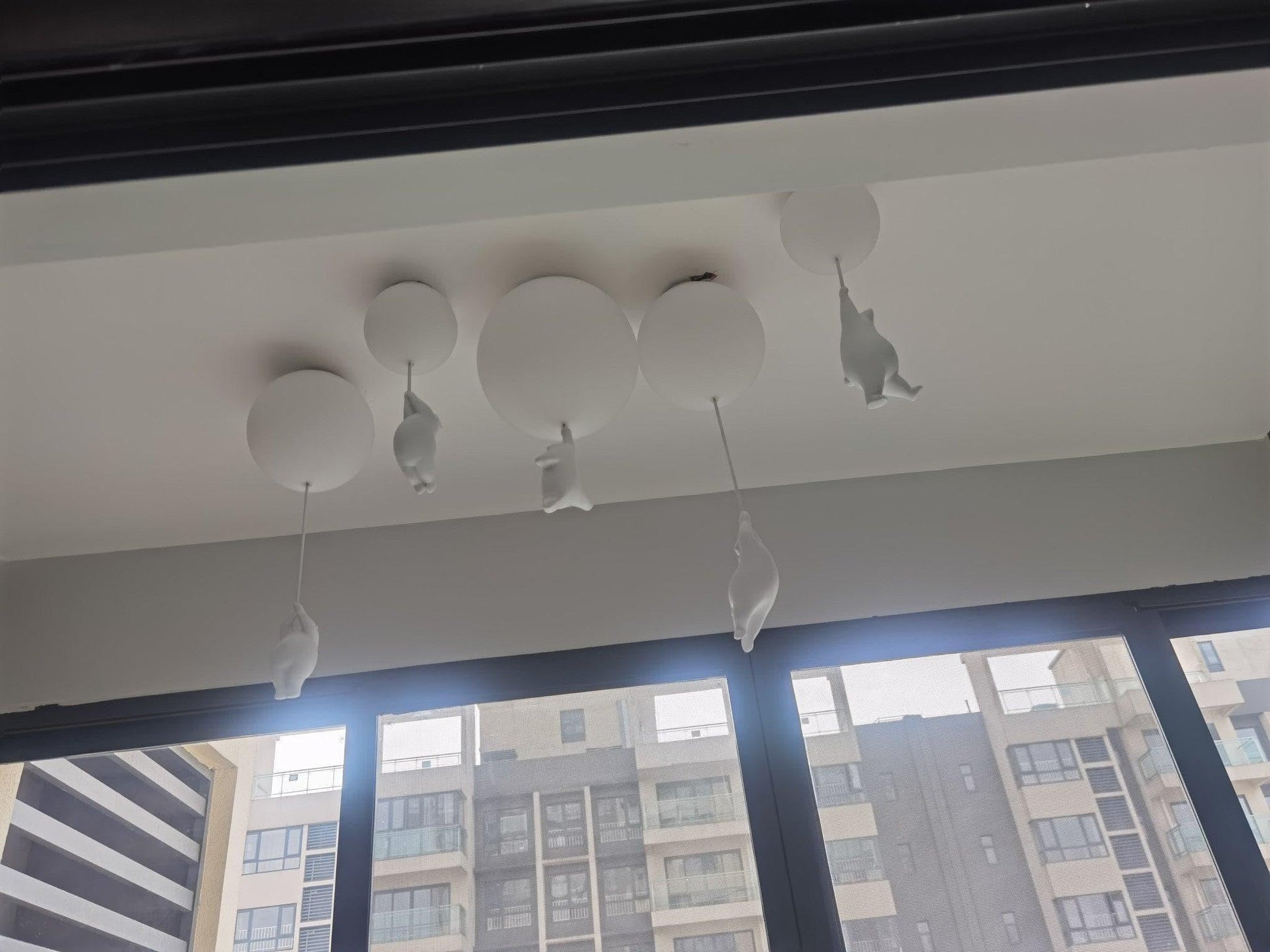 Acrylic Globe Ceiling Light — Whimsical Wonderland Glow