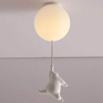 Acrylic Globe Ceiling Light — Whimsical Wonderland Glow