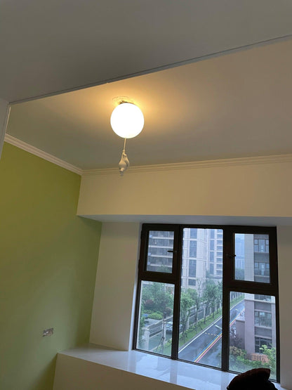 Acrylic Globe Ceiling Light — Whimsical Wonderland Glow