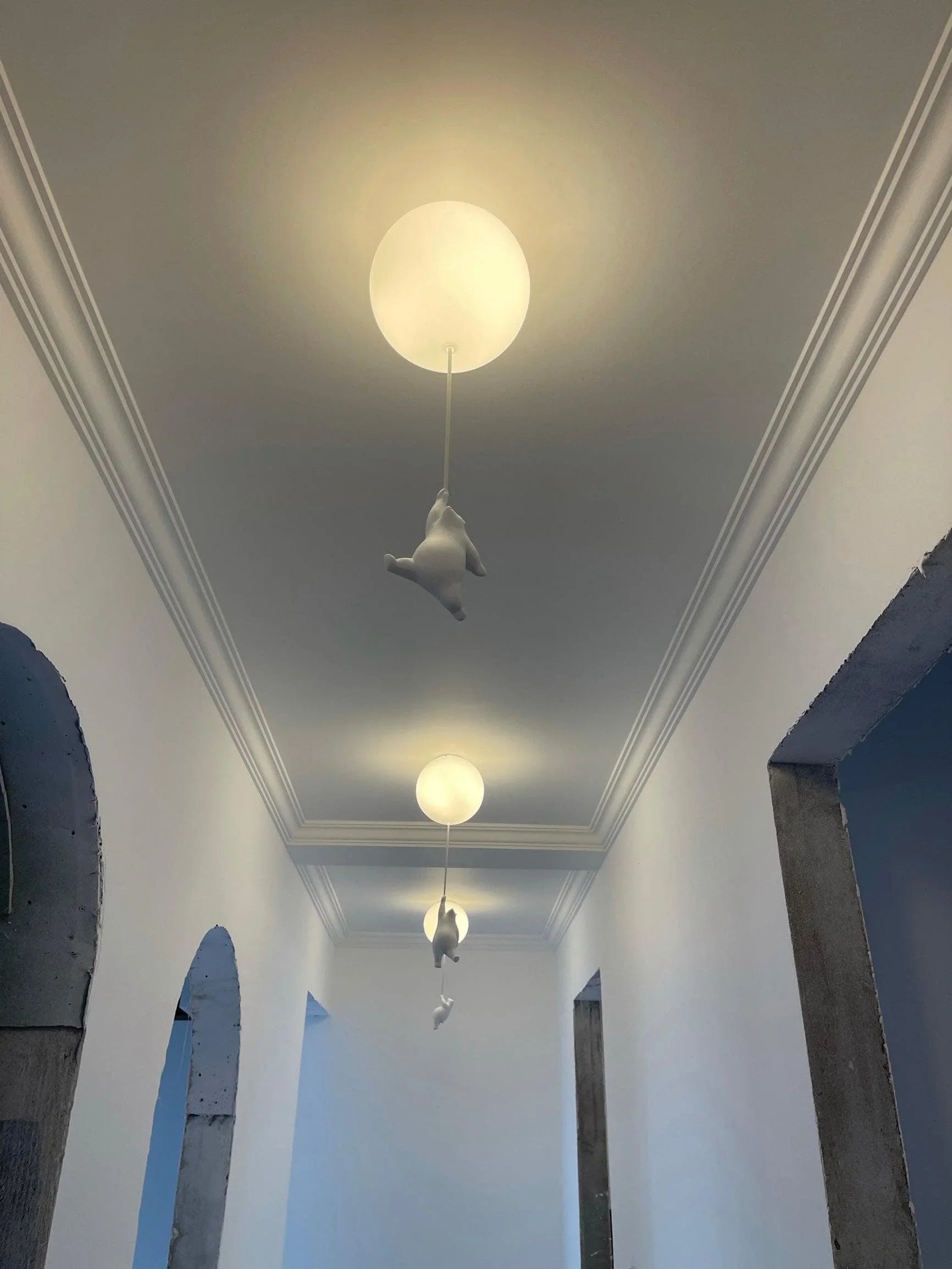 Acrylic Globe Ceiling Light — Whimsical Wonderland Glow