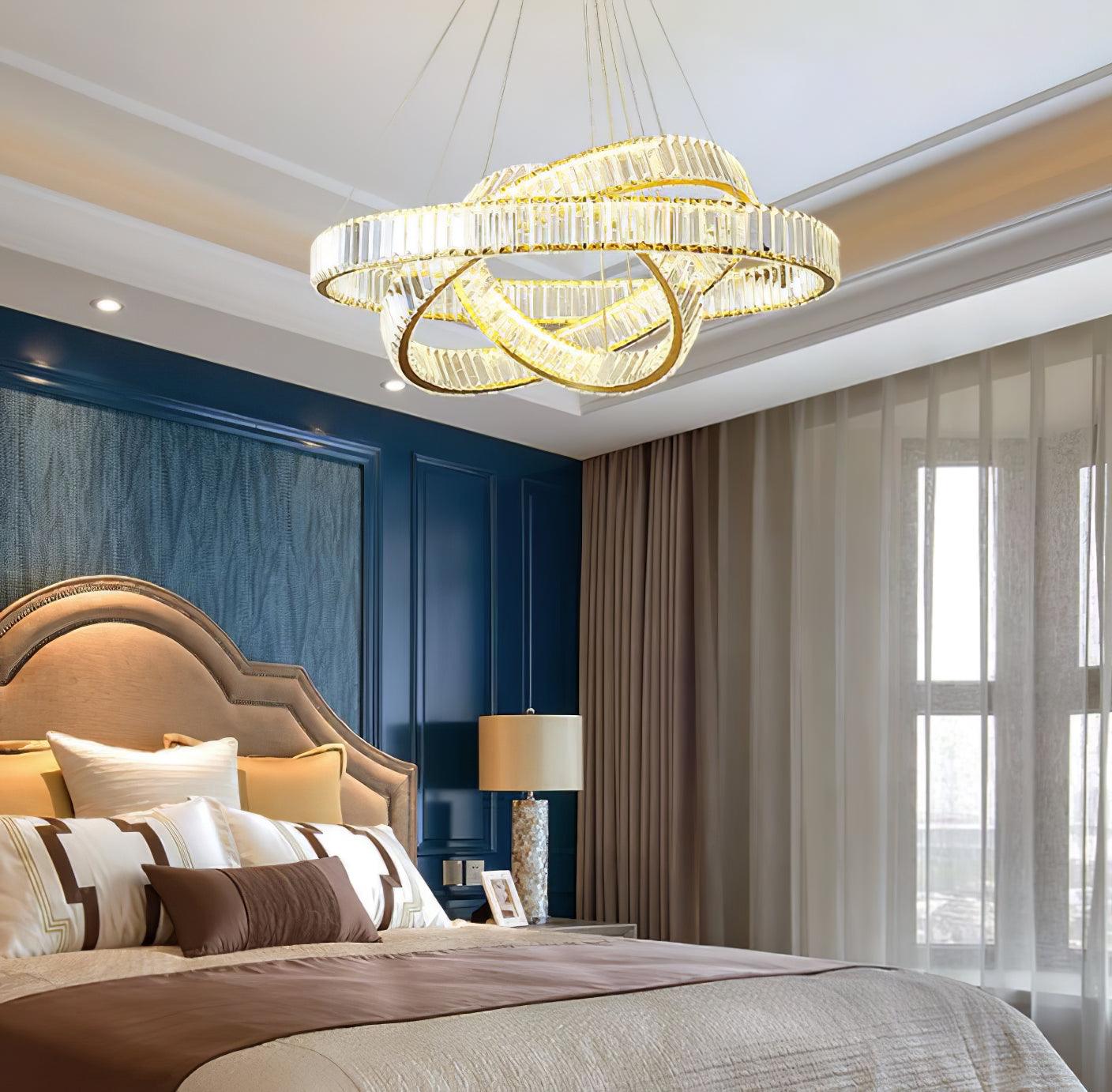 Crystal Ring Chandelier — Dazzling Ambiance