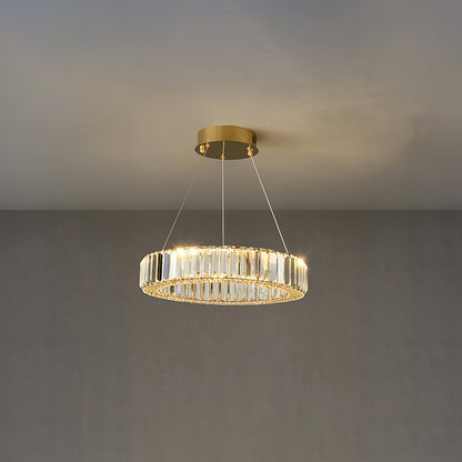 Crystal Ring Chandelier — Dazzling Ambiance