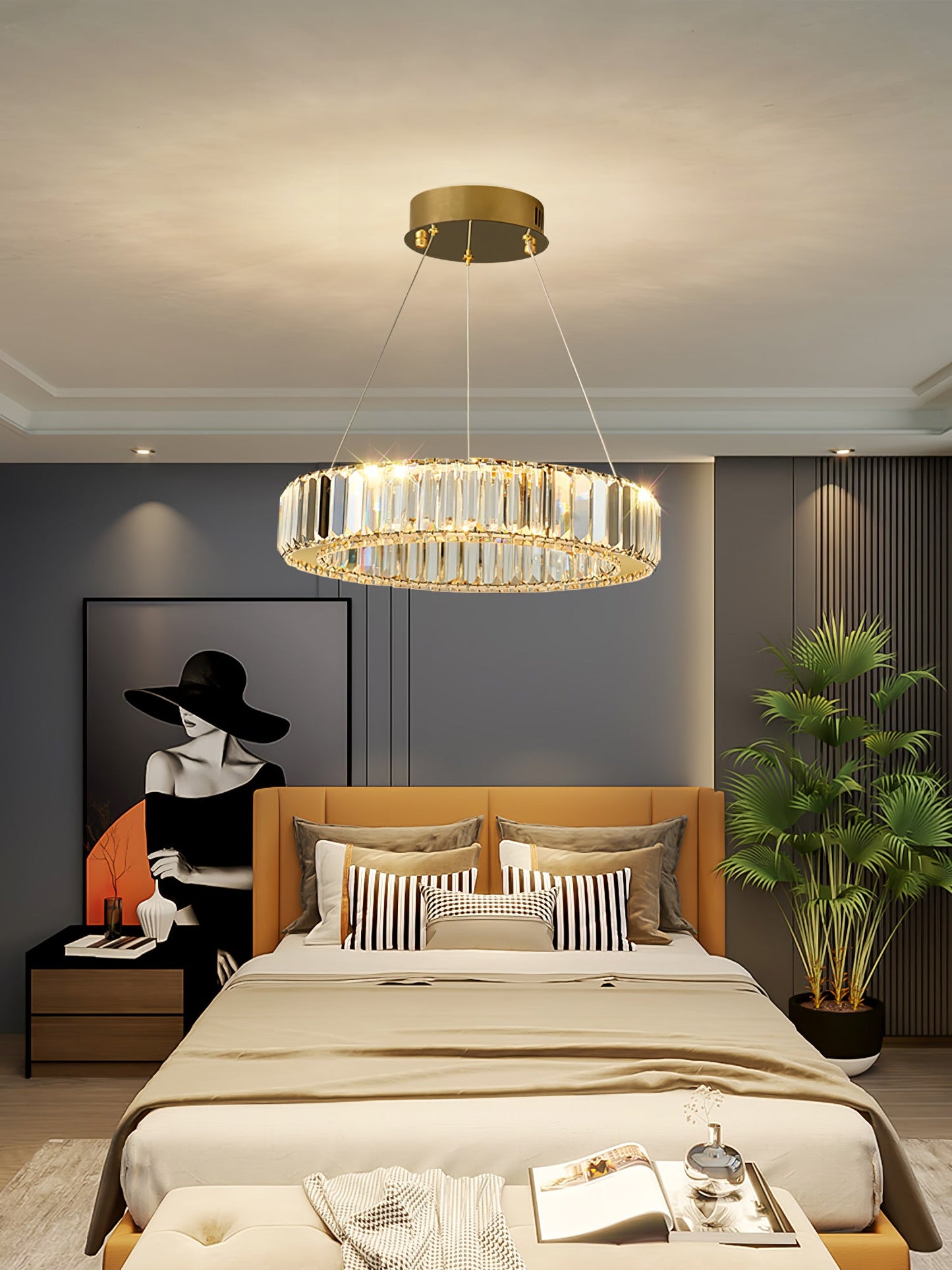 Crystal Ring Chandelier — Dazzling Ambiance