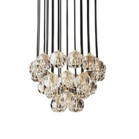 Crystal Cluster Pendant Light — Mid - Century Radiance - LumoTrot