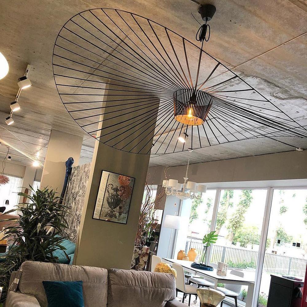 Wire Frame Pendant Light — Modern Organic Ambiance - LumoTrot