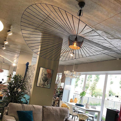 Wire Frame Pendant Light — Modern Organic Ambiance - LumoTrot