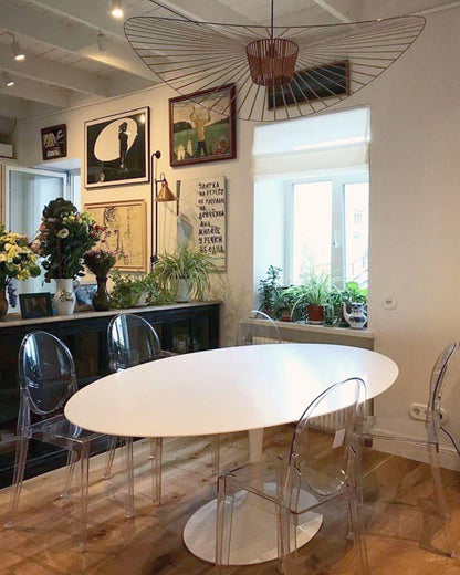 Metal Wire Pendant Light — Modern Organic Ambiance