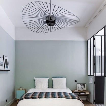 Wire Frame Pendant Light — Modern Organic Ambiance - LumoTrot