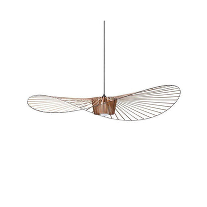 Metal Wire Pendant Light — Modern Organic Ambiance