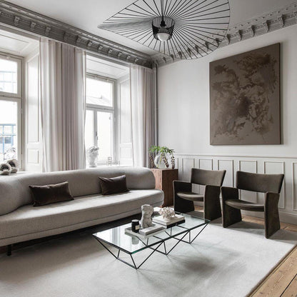 Metal Wire Pendant Light — Modern Organic Ambiance