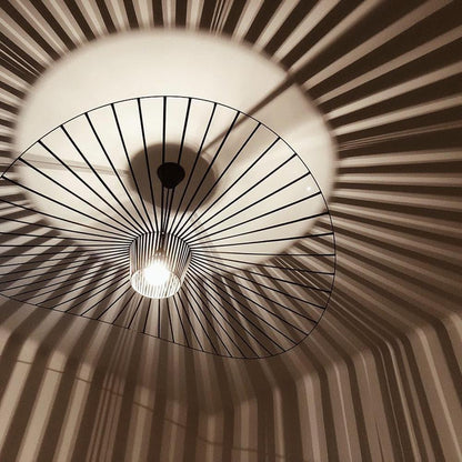 Wire Frame Pendant Light — Modern Organic Ambiance - LumoTrot