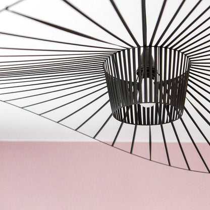 Metal Wire Pendant Light — Modern Organic Ambiance