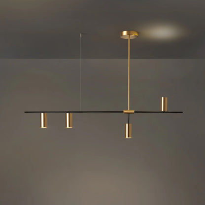Brushed Brass Linear Light — Modern Sophistication - LumoTrot
